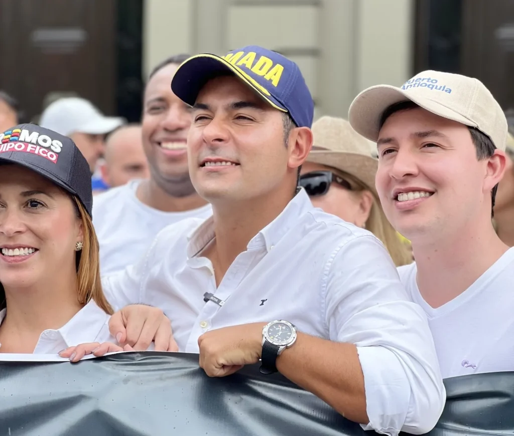 David Ruiz en actividad pública en Antioquia